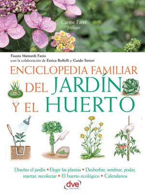cover image of Enciclopedia familiar del jardín y el huerto